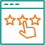 Icon represents how important Capture and Monitor Reviews are to your Reputation Management