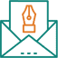 Icon represents how important Email Design and Content are to your Email Marketing